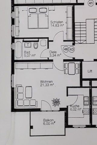 Schöne 2-Zimmer-Wohnung mit Balkon & Garage - Photo 5