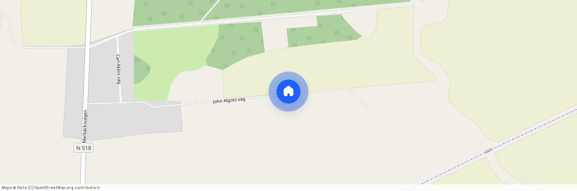 John Algots väg, Laholm