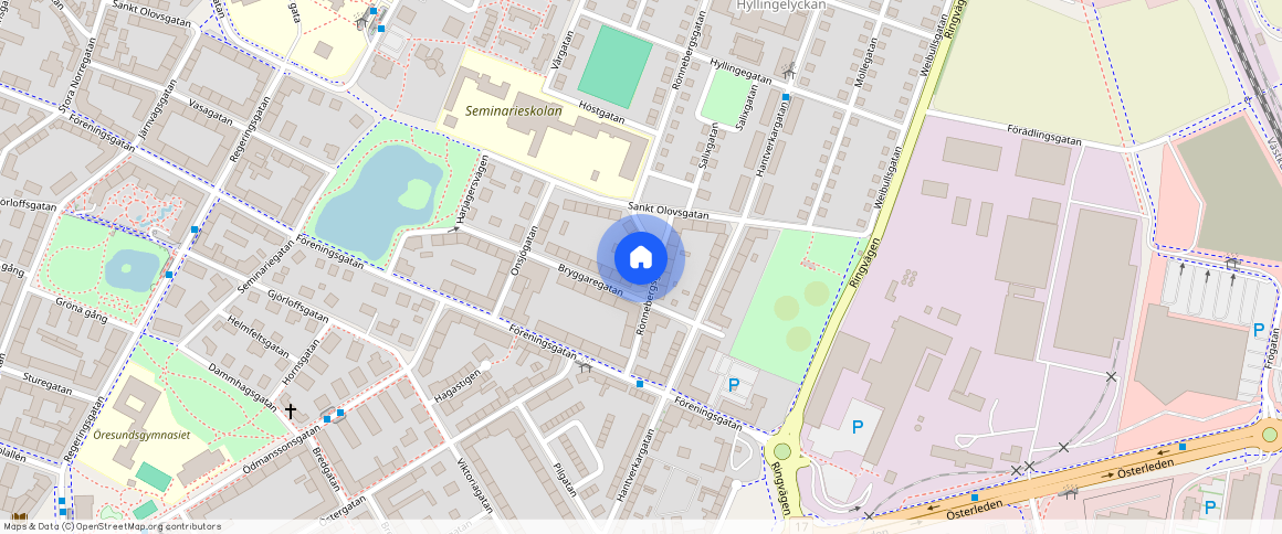 Landskrona, Skåne, Rönnebergsgatan 9