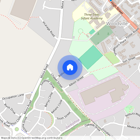 DE1, Swadlincote