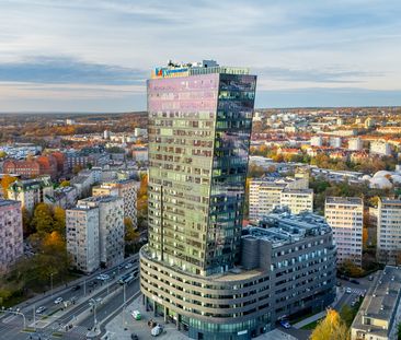 Stylowa kawalerka z balkonem w Hanza Tower! - Photo 5