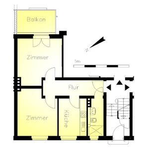 Erdgeschoss-Wohnung mit Dusche und Balkon - "Freie Scholle eG" - Photo 3