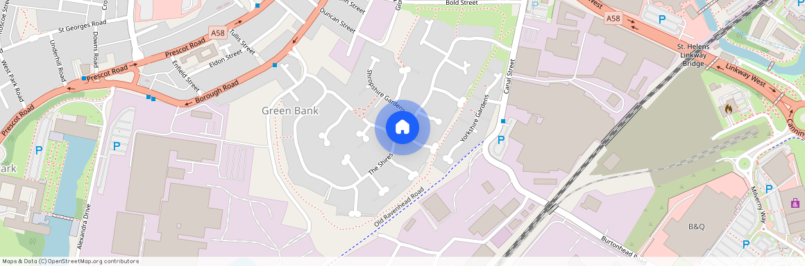 Lancashire Gardens, The Shires, St. Helens