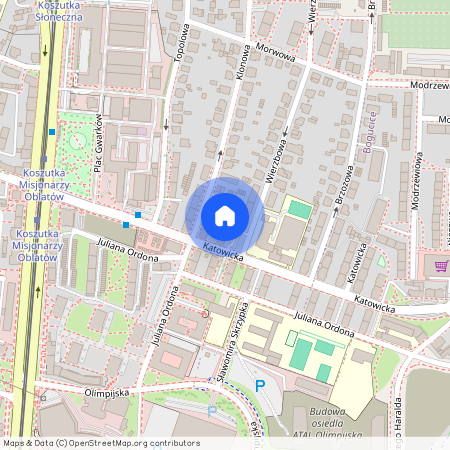 ul. Katowicka, Koszutka, Katowice, śląskie