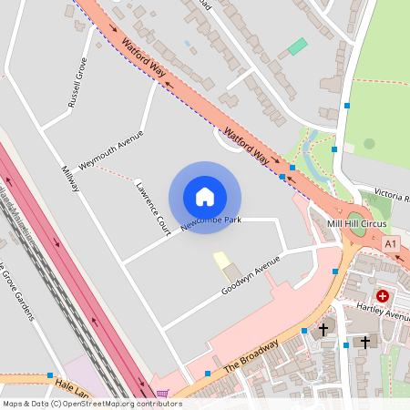 Newcombe Park, Mill Hill, NW7