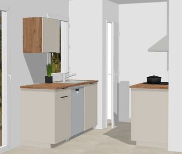 Location Maison 3 pièces 62m² - Photo 1