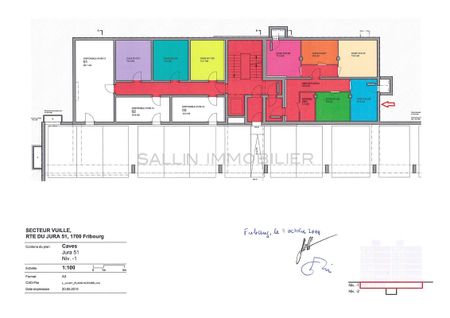 Bel appartement de 4½ pces au 2ème étage avec loggia et pl. parc int. - Foto 4