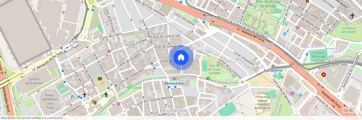 Carrer del Mestre Alberto Luz, Valencia, Valencian Community 46035