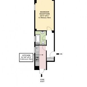 Large Studio In Swiss Cottage - Photo 3