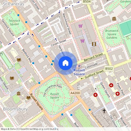 Bernard St, London WC1N 1LB, United Kingdom