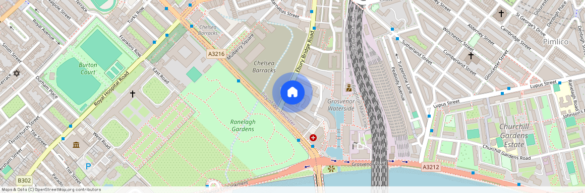 Chelsea Gate Apartments, 93 Ebury Bridge Road, Chelsea, London, SW1W