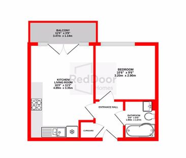 1 bedroom apartment to rent - Photo 2