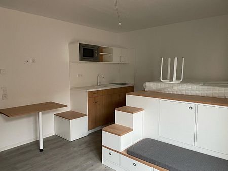 Modernes, helles und smart möbliertes 1 Zimmer-Apartment mit Balkon, Marburger Str. 261, Gießen - Foto 5