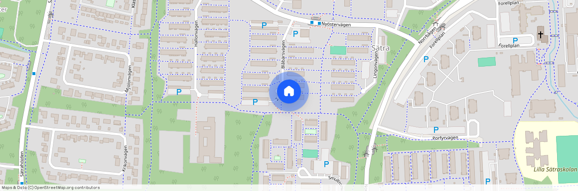 Blåbärsvägen 11 A, Sätra