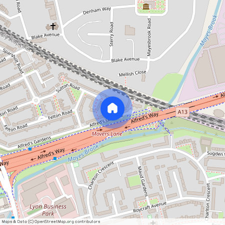 Alfreds Gardens, IG1, Barking