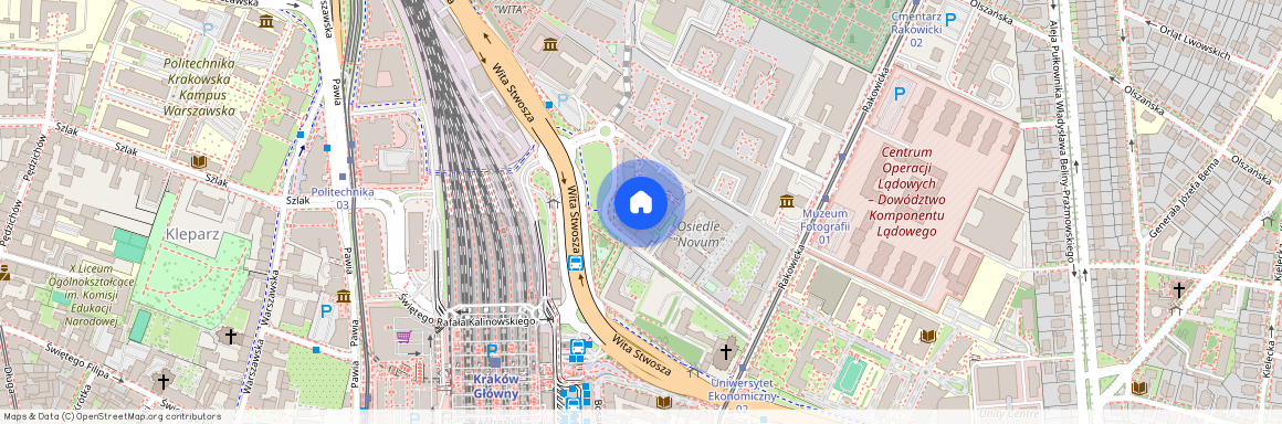 Rakowicka, Przedmieście Warszawskie, Stare Miasto, Kraków, małopolskie