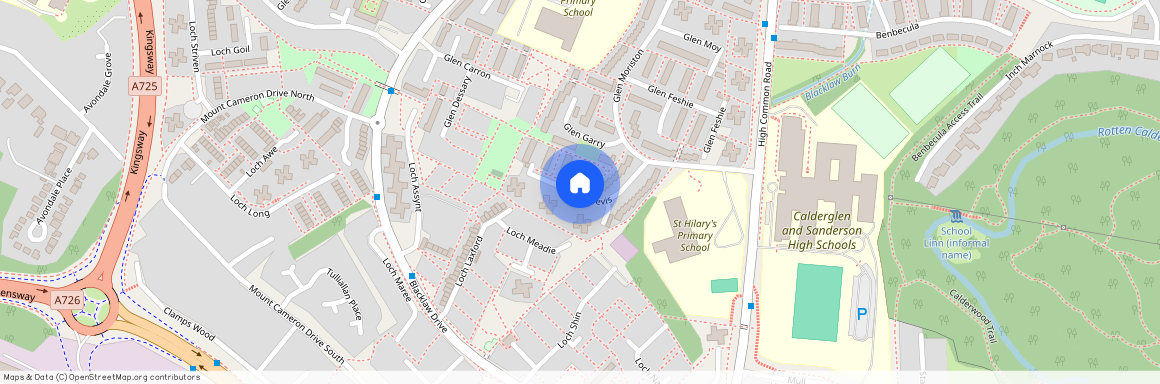 Glen Nevis, East Kilbride, South Lanarkshire, G74