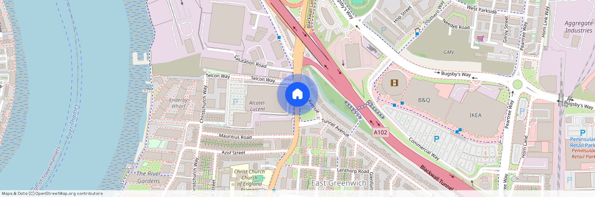 Blackwall Lane, Greenwich, SE10