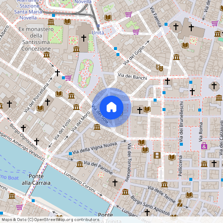 Via delle Belle Donne, Firenze (FI), Centro, Centro Storico