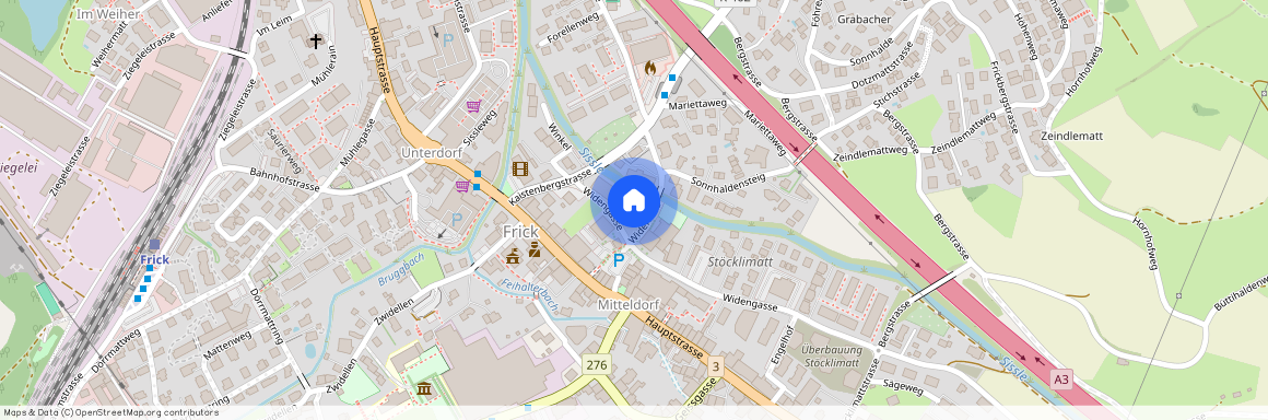 Widengasse 5, 5070 Frick, Schweiz