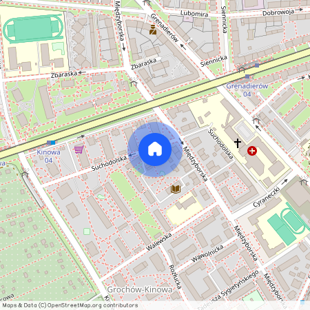 ul. Suchodolska, Grochów, Praga-Południe, Warszawa, mazowieckie