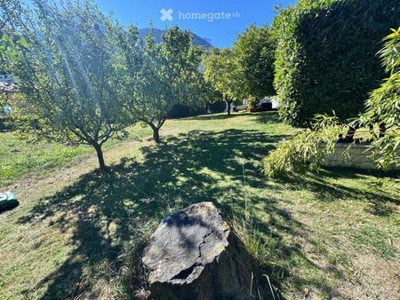 Villa mitoyenne 4,5 p. avec grand jardin à louer à Evionnaz - Foto 5