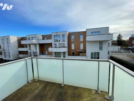 LOOS - rue des Temps Modernes - Type 2 d'environ 42m² avec balcon et parking - Photo 3