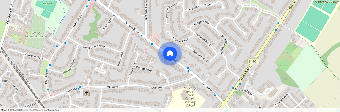 Widney Road, Knowle, Solihull, West Midlands, B93