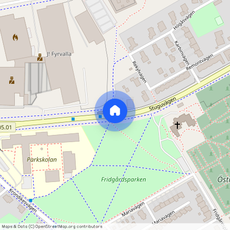 Stuguvägen, Östersund