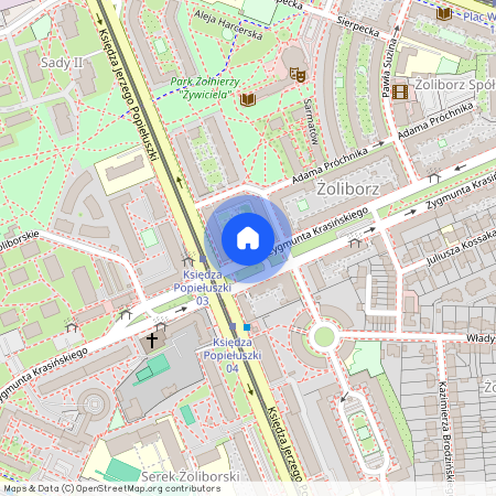 ul. Zygmunta Krasińskiego 20, Stary Żoliborz, Żoliborz, Warszawa, mazowieckie