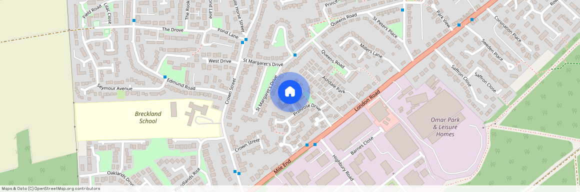 Bluebell Walk, Brandon