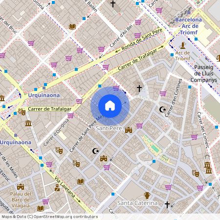 Carrer Sant Pere Mès Alt 55, 3º 1ª, 08003 Barcelona, Barri Gòtic, Ciutat Vella