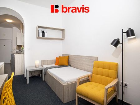 Pronájem bytu 1+1 27 m2 - Fotografie 4