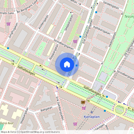 Ladugårdsgärdet, Stockholm, Erik Dahlbergsgatan 19