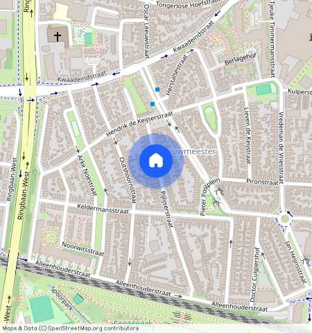 Bouwmeestersbuurt Zuid, 5041 KC, Pijlijserstraat, Tilburg