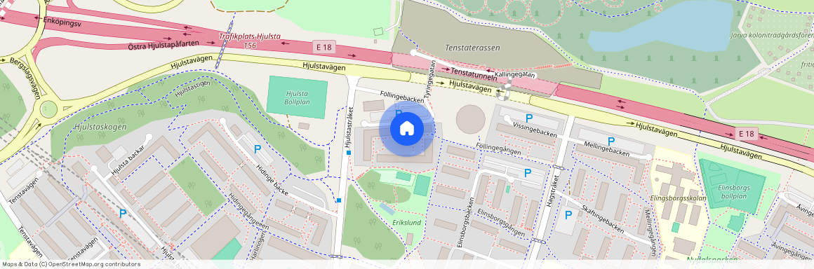 Föllingebacken, Spånga