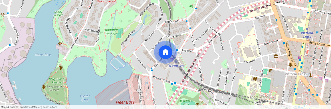 Waverton, Sydney - North Sydney and Hornsby