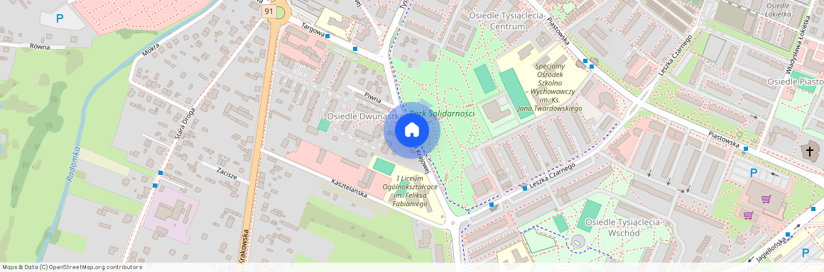 ul. Armii Krajowej, Radomsko, radomszczański, łódzkie