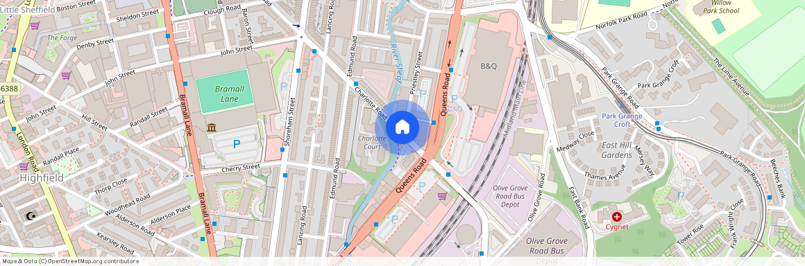 Priestley Street / Charlotte Road, Sheffield