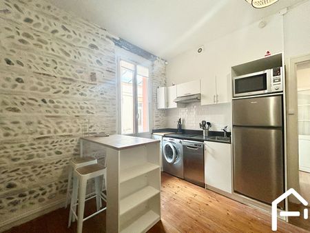 A Louer : appartement T2 meublé de 35 m² à Toulouse - Photo 3