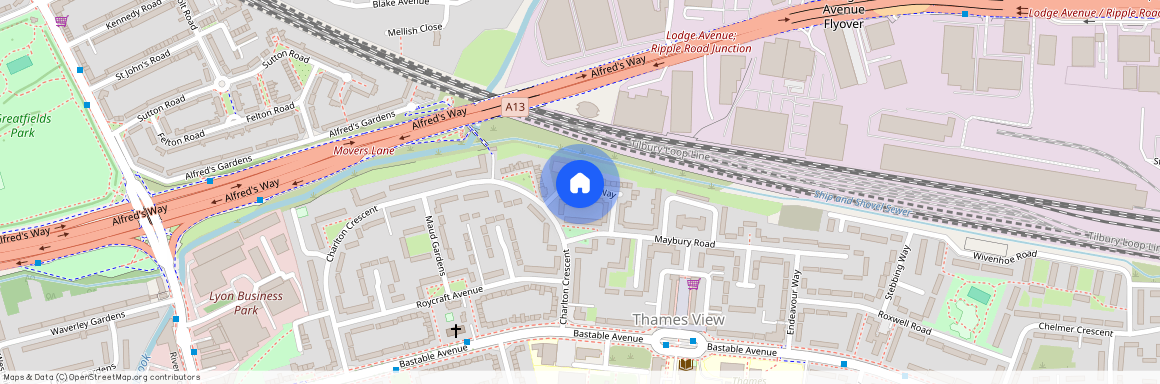 Sugden Way, Barking, Essex, IG11