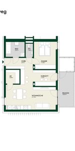 ERSTBEZUG - 2-Zimmer-Wohnung mit Balkon in Steiermarks kulinarischer Genussregion - Photo 4