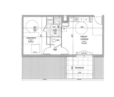 Appartement 2 Pièces 41 m² - Photo 1