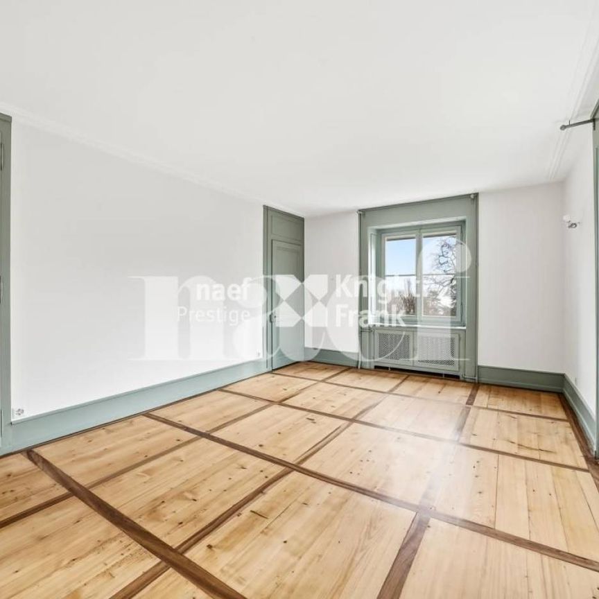 Dans un magnifique domaine – Maison de maître de 18 pièces entièrement rénovée avec piscine et échappée lac - Photo 1