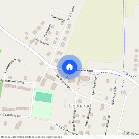 Sjuntorpsvägen, Upphärad