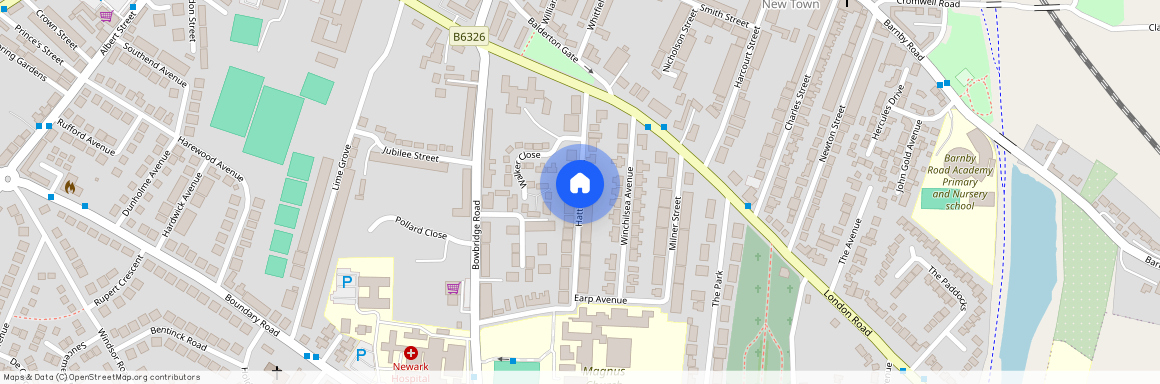 Hatton Gardens, Newark, Notts, NG24