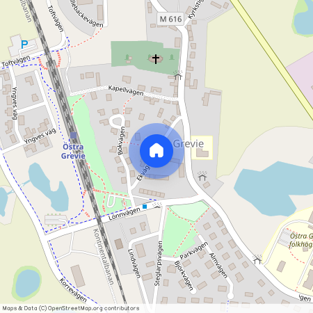 Ekvägen 14, Östra Grevie