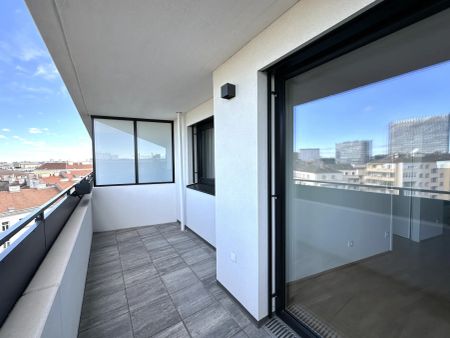DECK-ZEHN - Tolle 2-Zimmer Wohnung mit idealem Schnitt und sonnigem Ausblick im 8.Stock - inkl. Sauna, Fitness uvm. - Foto 4