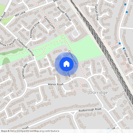 Hartington Close, Dorridge, Solihull, West Midlands, B93