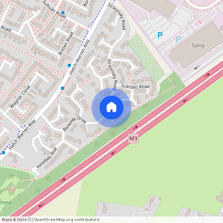 Stravinsky Road, Basingstoke, Hampshire, RG22